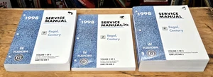 1998 Buick Regal Century Service Manual Set 3 Volume Factory OEM Repair Books - Picture 1 of 7