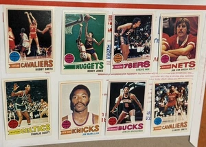 1977-78 Topps Basketball Starter Set 102 Different cards Misc Stars NrMt/Mt - Picture 1 of 7