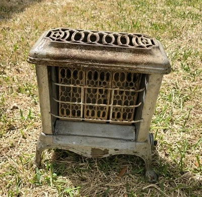 Antiguo calentador de gas O'Keefe & Merritt 15" de alto estufa coleccionable chimenea raro Foto 1 de 4