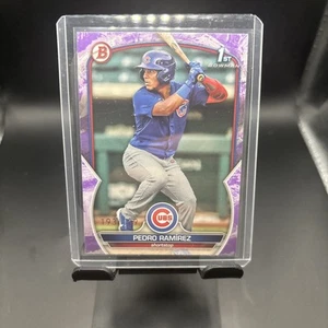 2023 Bowman Pedro Ramirez 193/199 Purple Bp-2 1st - Bild 1 von 2