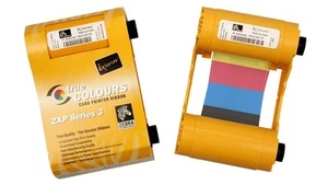 Zebra 800033-348 YMCKOK High-Capacity Color Ribbon for ZXP Series 3 Card Prin... - Picture 1 of 3
