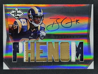 Brian Quick 2012 Limited Platinum Spotlight 1/1 RPA ROOKIE PATCH AUTO RAMS - Image 1 of 2