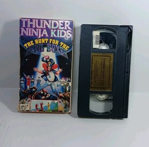 Rare 1992 Thunder Ninja Kids The Hunt For The Devil Boxer VHS Magnum  - Picture 1 of 6