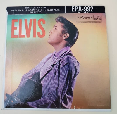 Elvis Presley  ELVIS VOL. 1 (GREAT ROCK N ROLL EP 45) EPA-992 PLAYS VG+ TO VG++ Foto 1 de 4