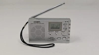 Coby CX53 Portable AM/FM Radio Digital Display - Image 1 of 4