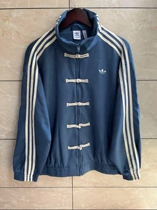 Adidas Chinese Limited Snake Year Truck Jacket Blue Size L Unisex New F/S Rare - Picture 1 of 4