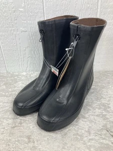 Wolverine Zip Up Rubber Rain Boots Waterproof Chore Farm Barn Mens 8 - Picture 1 of 11