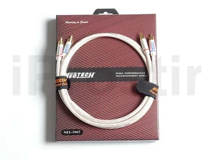 Neotech NEI-5003 UP-OFC Analog Interconnect Cinch HiFi Audio Kabel 1,0m Paar - Bild 1 von 8