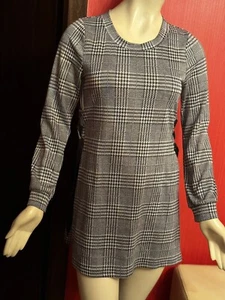 Trully Me Girl Mini Sorry Check Dress With Side Stripping 14 - Picture 1 of 19