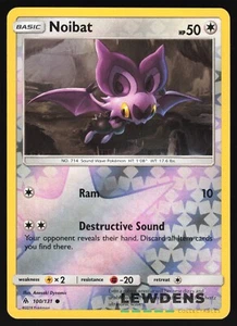 Noibat - 100/131 - Holograma Inverso Común - Luz Prohibida - Tarjeta Pokémon - Imagen 1 de 2