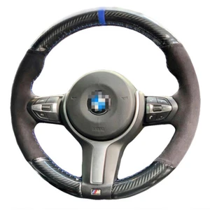Hágalo usted mismo Cubierta de volante Envolvente para BMW F80 F82 F30 F25 F35 F32 F33 F10 F11 F18 - Imagen 1 de 12