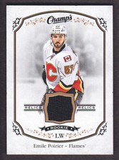 2015-16 Upper Deck Champ's Hockey Rookie Jersey #J-EP Emile Poirier
