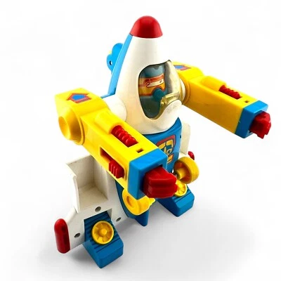 Playskool Toys My First Transformers Jet-Kun Plane Jet Airplane Vtg 1986 Takara - Image 1 of 4