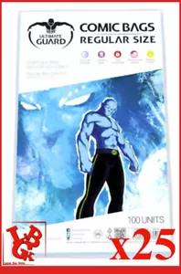 Pochettes Protection REGULAR Size comics BD x 25 Ultimate 268 x 184 mm # NEUF # - Imagen 1 de 2