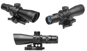 NcSTAR Gen2 Mark III 3-9x42 Blue/Green Illuminated Tactical Hunting Rifle Scope - Picture 1 of 8