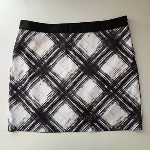 GREG NORMAN Golf Skort Womens 14 Black White Shorts Skirt Stretch Sport Preppy - Bild 1 von 22