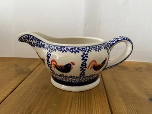 Gravy boat Handmade Polish pottery Boleslawiec - Picture 1 of 3