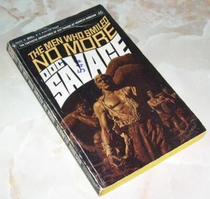 DOC SAVAGE #45, The Men Who Smiled No More by Kenneth Robeson (1st Print, 1970) - Picture 1 of 1