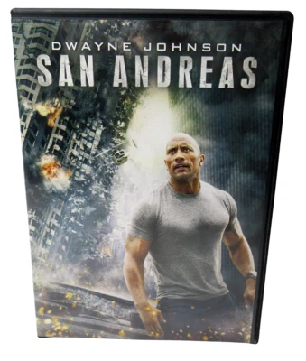 San Andreas (DVD, 2015, Widescreen Edition) - Dwayne Johnson - Image 1 of 3