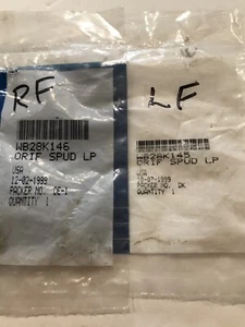 WB28K145 AND WB28K146 SPUDS R FRONT L FRONT - Picture 1 of 2