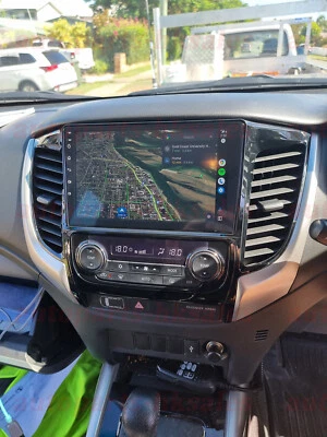 For Mitsubishi Triton MQ MR Head Unit Wireless Apple CarPlay Android Auto Navi - image 1 of 4