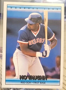 1992 Donruss Mo Vaughn #514 Boston Red Sox - Picture 1 of 2