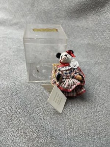 Little Gem Teddy Bear's Mother Ling Panda with Case Miniature Plush KG JD - Picture 1 of 10