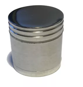 1.5" 4 Part Metal Tobacco Smoking Pipe Grinder Crusher Hand Muller Spice Grinder - Picture 1 of 2