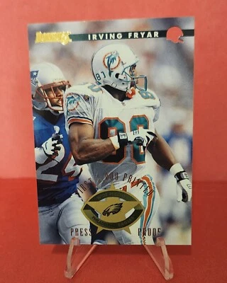 1996 Donruss Press Proof Irving Fryar /2000- Miami Dolphins Philadelphia Eagles - Image 1 of 2