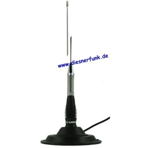 Albrecht  ML 130 CB Magnet Antenne 5/8 Lambda 200Watt 115cm PL Magnetfuß 6330 - Bild 1 von 2