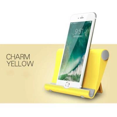 Adjustable Portable Desktop Stand Desk Holder For Tablet/Cell Phone/iPad/iPhone - Image 1 of 3