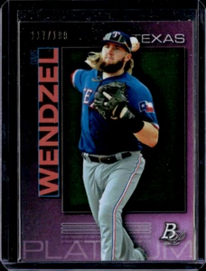 2020 Bowman Platinum Top Prospects Pink #TOP24 Davis Wendzel /199 - Picture 1 of 2