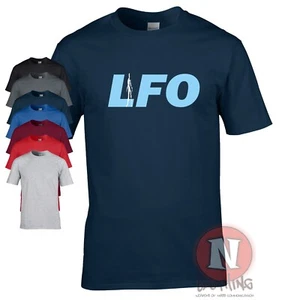 LFO t-shirt Techno old school dance rave music Electronica bleep and bass EDM - Picture 1 of 8