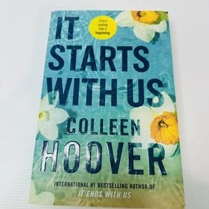 It Starts With Us Book Fiction Romance Novel by Colleen Hoover Large Paperback - Picture 1 of 9