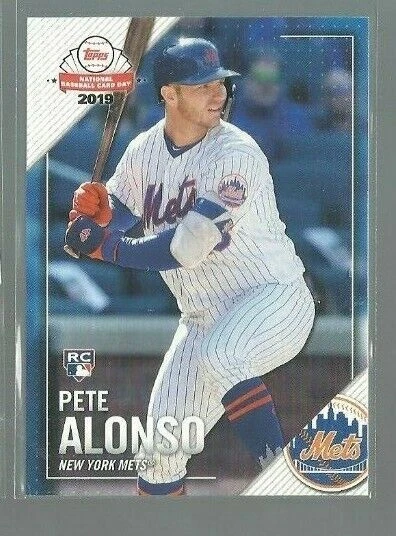 2019 Topps National Baseball Card Day # 18 Pete Alonso RC (ref 65330) - Image 1 of 1