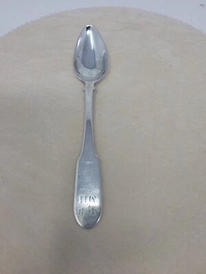 Moneda temprana cucharadita de plata WILLIAM WALKER Philadelphia PA c1793-1816 #2 Foto 1 de 4