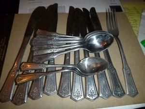 19 PC Set Stanley Roberts SRB113 Stainless Rogers Co Korea Silverware Flatware - Picture 1 of 3