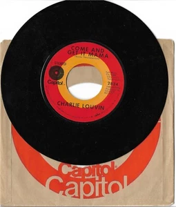 Charlie Louvin: "Come And Get It Mama" / "Is Home Sweet Home" - VG+ rare '70! - Picture 1 of 1