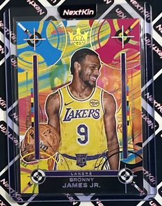 2024-25 Panini Court Kings Bronny James Jr. RC Rookie Level 2 II Lakers SP Prizm - Foto 1 di 2