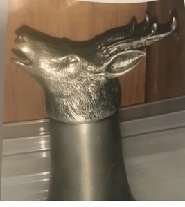 New Stirrup Cup Pewter Stainless Steel 6” High   - Picture 1 of 14