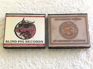 Blind Pig Records 25th Anniver. Coll.+ Alligator Records 20th Ann. Coll. 2CD LOT - Picture 1 of 12