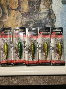 (5) MATZUO 1/4oz Tourn.Crank TC149-TPR TIGER PERCH for Walleye/Bass Trout,FREShp - Picture 1 of 3