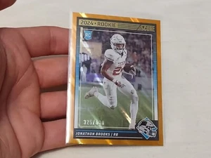 Jonathon Brooks 2024 Score Lava #365 Rookie Parallel Serial'd /630 Panthers - Picture 1 of 3