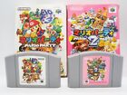 Mario Party Nintendo 64 1 & 2 set Japanese version w/box TESTED