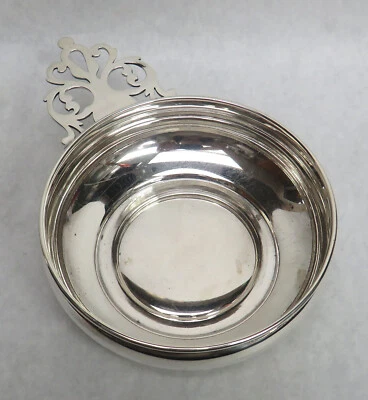 VINTAGE ALVIN SILVER CO CUENCO DE PAPILLA INFANTIL DE PLATA ESTERLINA Foto 1 de 4