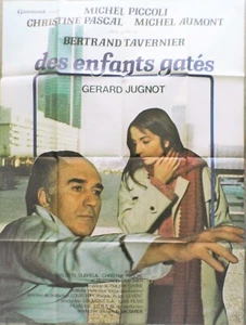AFFICHE DE CINÉMA 120X160/DES ENFANTS GÂTES/TAVERNIER/PICCOLI/CHRISTINE PASCAL - Picture 1 of 1