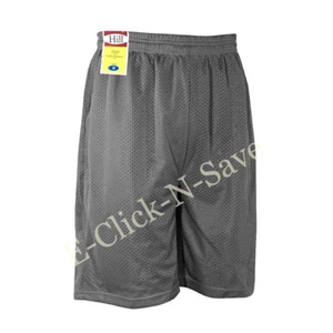 MENS ATHLETIC JERSEY 2 POCKET MESH SHORTS GYM WORKOUT BASKETBALL FITNESS S~5XL - Picture 1 of 13