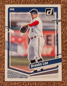 2023 Panini Donruss Brooks Lee #107 Twins RC Mint - Picture 1 of 2