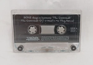 Vintage 1995 Bone Thugs In Harmony Crossroads Single Rap Cassette Tape Ruthless - Picture 1 of 10