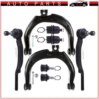 Brazos de control superiores delanteros para Isuzu Ascender 2003-2007 8 piezas rótulas varillas de amarre Foto 1 de 4